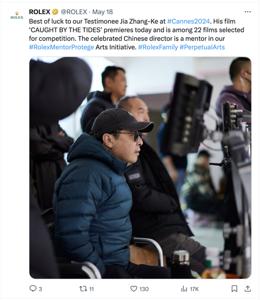 1716261030114027471.png 4.ROLEX劳力士_X官宣贾樟柯成为代言人.png